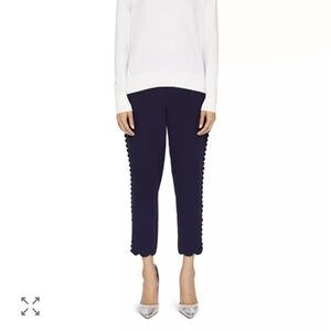 Ted Baker Dyanni Scallop Hem Jogger Pants Size 8